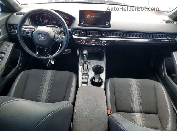 2HGFE2F52NH503401 2022 HONDA CIVIC White Dashboard view