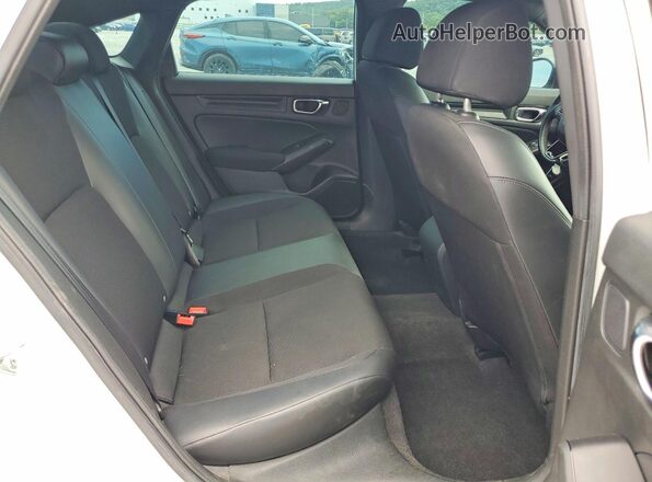2HGFE2F52NH503401 2022 HONDA CIVIC White Rear seats view