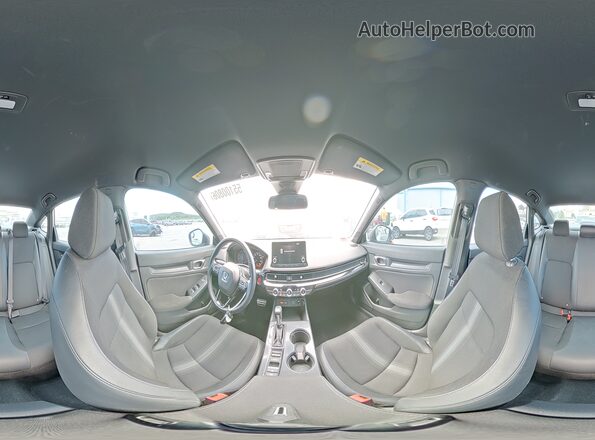 2HGFE2F52NH503401 2022 HONDA CIVIC White VIN sticker view