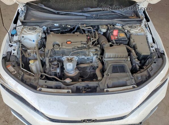 2HGFE2F52NH514818 2022 HONDA CIVIC Белый Вид задней части салона
