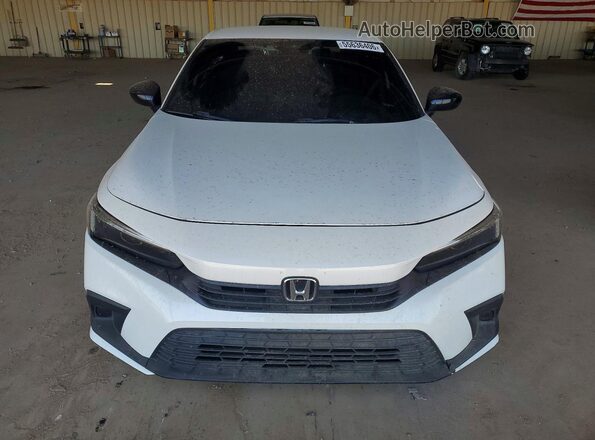 2HGFE2F52NH514818 2022 HONDA CIVIC Белый Вид спереди