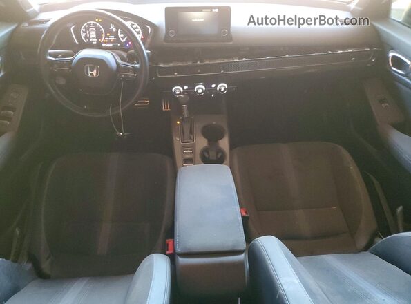 2HGFE2F52NH514818 2022 HONDA CIVIC Белый Вид панели приборов