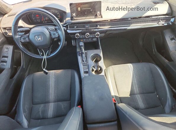 2HGFE2F52NH530534 2022 HONDA CIVIC Silver Вид панелі приладів