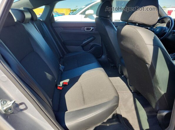 2HGFE2F52NH530534 2022 HONDA CIVIC Silver Вид задніх сидінь