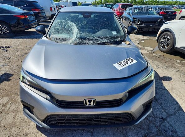 2HGFE2F52NH530534 2022 HONDA CIVIC Silver Вид спереду