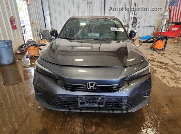 2HGFE2F52NH534583 2022 HONDA CIVIC Серый Вид спереди