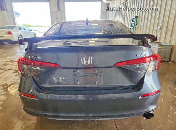 2HGFE2F52NH534583 2022 HONDA CIVIC Серый Вид сзади