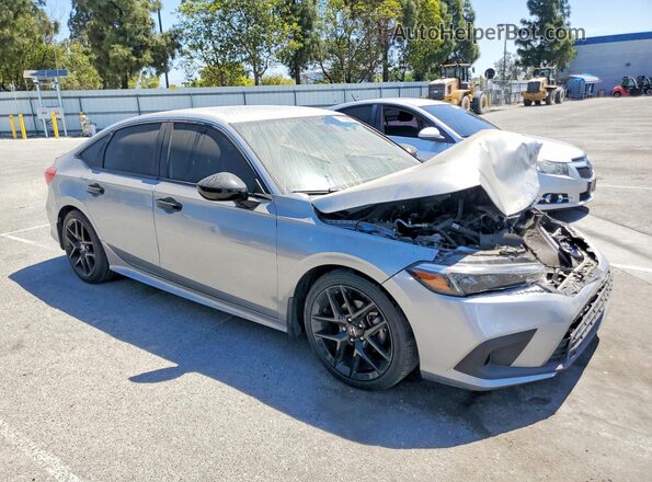 2HGFE2F52NH555787 2022 HONDA CIVIC Silver 