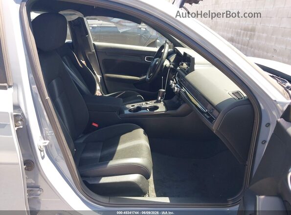 2HGFE2F52NH561332 2022 HONDA CIVIC Light Blue Front interior view