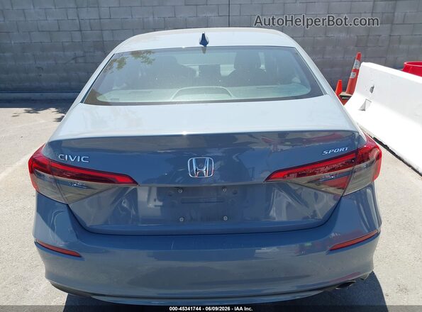 2HGFE2F52NH561332 2022 HONDA CIVIC Light Blue 