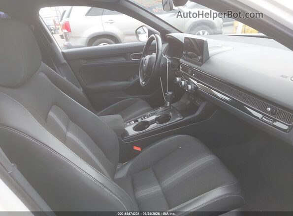 2HGFE2F52NH579118 2022 HONDA CIVIC Белый Вид салона спереди