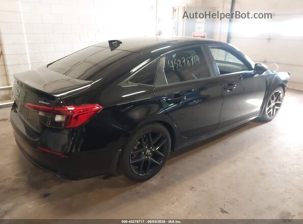 2HGFE2F52NH583699 2022 HONDA CIVIC Black Հետևի աջ