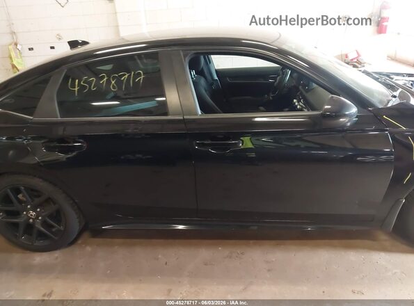 2HGFE2F52NH583699 2022 HONDA CIVIC Black Սալոնի հետևի տեսք
