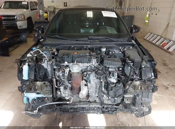 2HGFE2F52NH583699 2022 HONDA CIVIC Black Սարքավորումների վահանակի տեսք