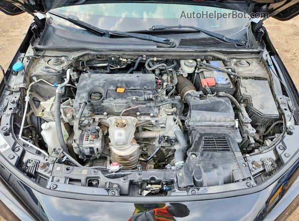 2HGFE2F52NH596467 2022 HONDA CIVIC Black Widok wnętrza z tyłu