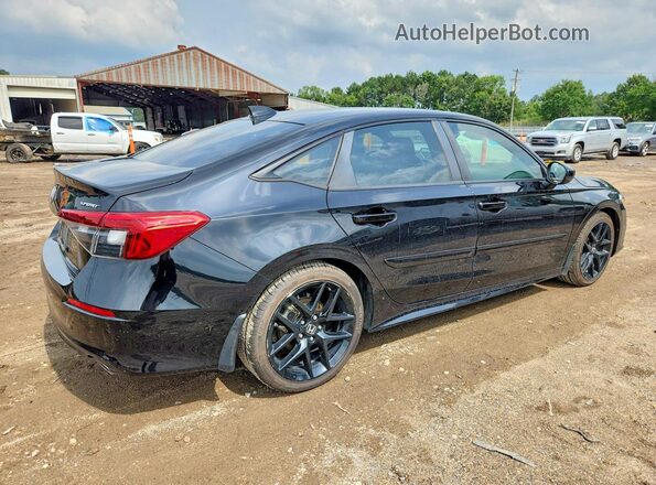 2HGFE2F52NH596467 2022 HONDA CIVIC Black Tył prawy