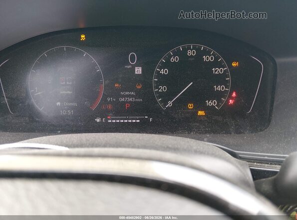 2HGFE2F52NH601103 2022 HONDA CIVIC White უკანა სავარძლების ხედი