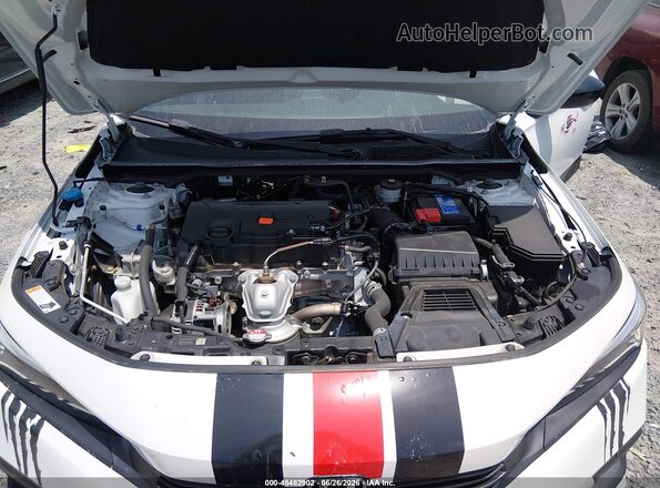2HGFE2F52NH601103 2022 HONDA CIVIC White უკანა ხედი