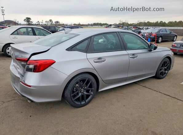 2HGFE2F52NH607046 2022 HONDA CIVIC Серебряный Задняя правая четверть