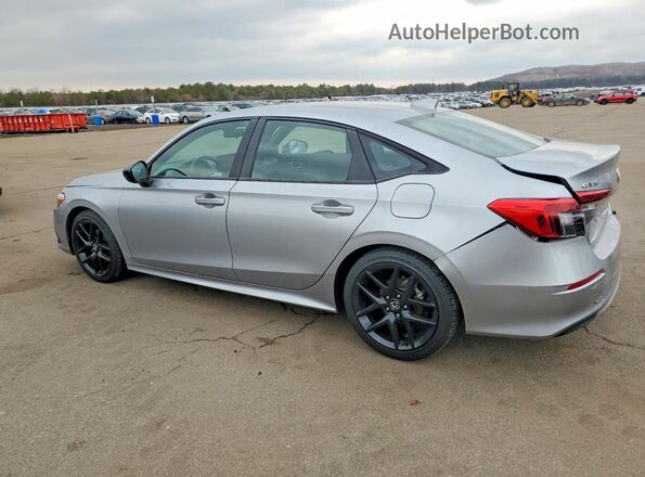 2HGFE2F52NH607046 2022 HONDA CIVIC Серебряный Задняя левая четверть