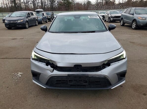 2HGFE2F52NH607046 2022 HONDA CIVIC Серебряный Вид спереди