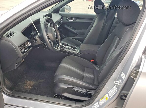 2HGFE2F52NH607046 2022 HONDA CIVIC Серебряный Вид салона спереди