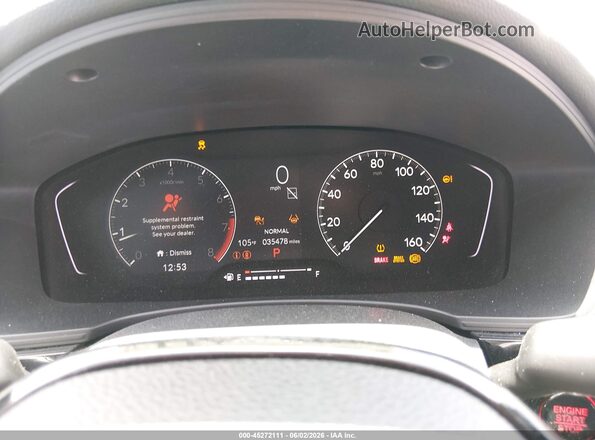 2HGFE2F52PH500811 2023 HONDA CIVIC Silver უკანა სავარძლების ხედი