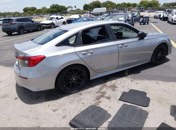 2HGFE2F52PH500811 2023 HONDA CIVIC Silver უკანა მარჯვენა