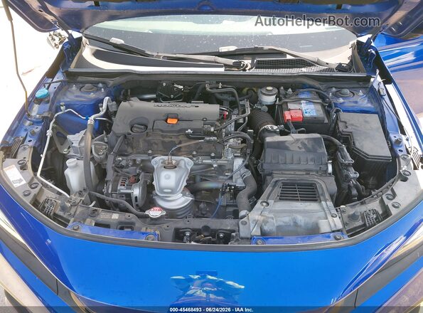 2HGFE2F52PH504938 2023 HONDA CIVIC Blue Vista trasera