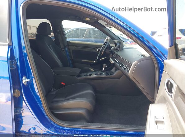 2HGFE2F52PH504938 2023 HONDA CIVIC Blue Vista interior delantera
