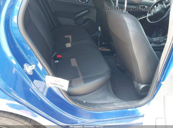 2HGFE2F52PH504938 2023 HONDA CIVIC Blue Vista interior trasera