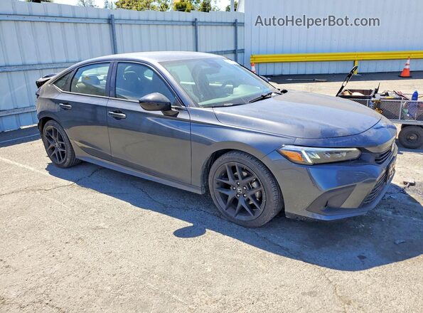 2HGFE2F52PH509878 2023 HONDA CIVIC Gray Передня права чверть