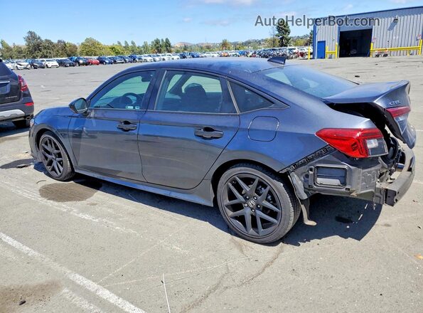 2HGFE2F52PH509878 2023 HONDA CIVIC Gray Задня ліва чверть