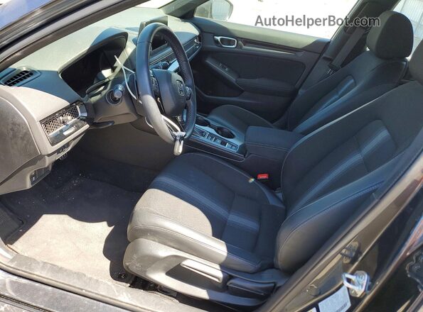2HGFE2F52PH509878 2023 HONDA CIVIC Gray Вид салону спереду