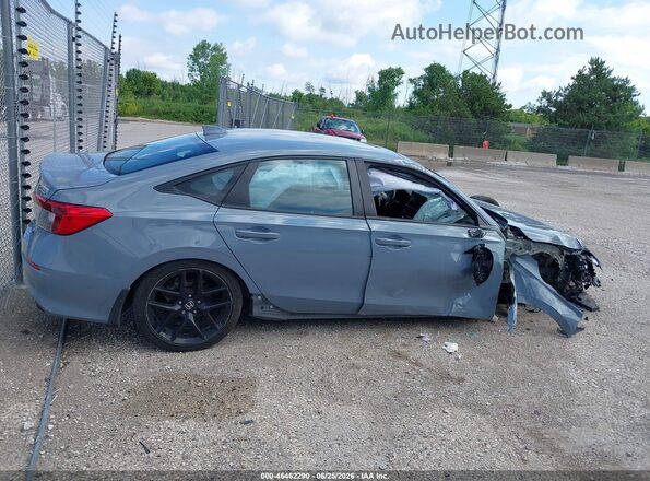 2HGFE2F52PH512246 2023 HONDA CIVIC Turquoise უკანა სალონის ხედი