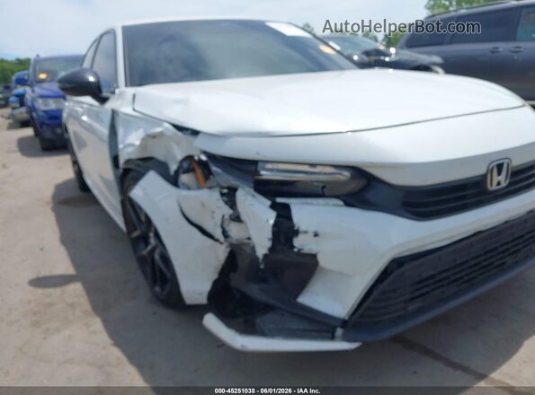 2HGFE2F52PH519908 2023 HONDA CIVIC White წინა ხედი