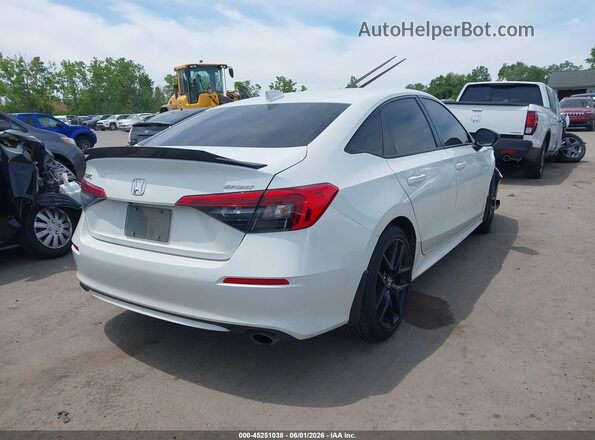 2HGFE2F52PH519908 2023 HONDA CIVIC White უკანა მარჯვენა
