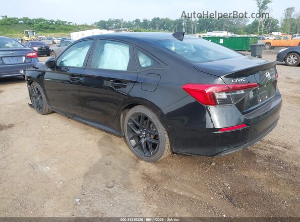 2HGFE2F52PH520637 2023 HONDA CIVIC Black უკანა მარცხენა