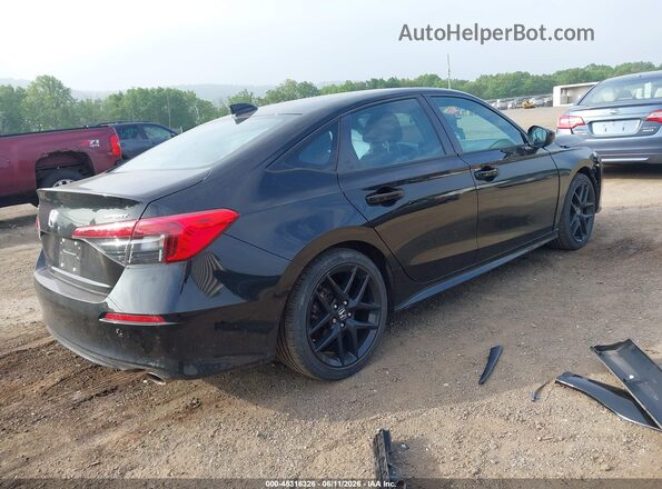 2HGFE2F52PH520637 2023 HONDA CIVIC Black უკანა მარჯვენა