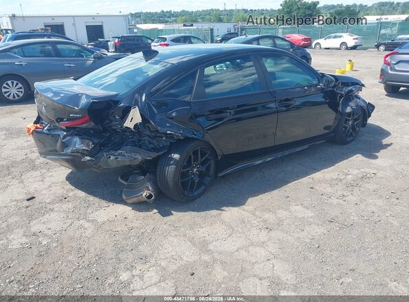 2HGFE2F52PH523893 2023 HONDA CIVIC Black Tył prawy