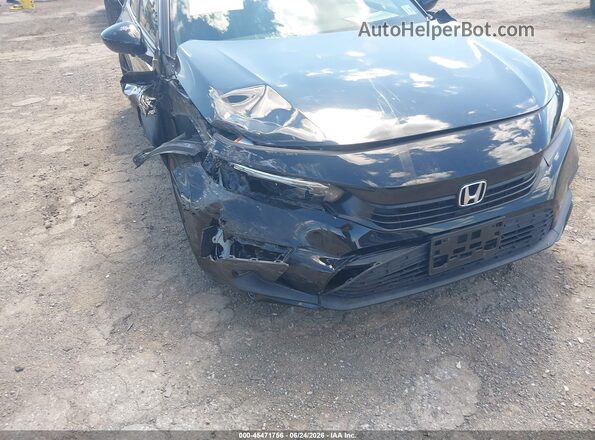 2HGFE2F52PH523893 2023 HONDA CIVIC Black Widok z przodu