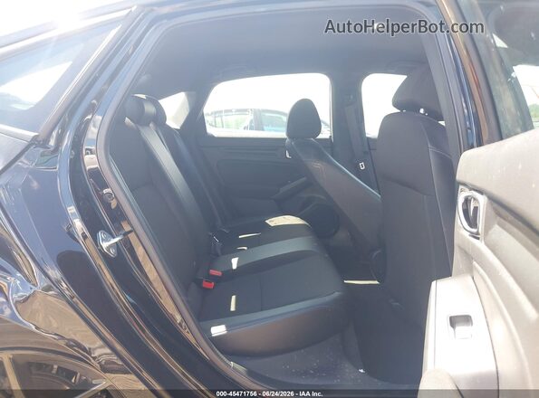 2HGFE2F52PH523893 2023 HONDA CIVIC Black Widok naklejki z numerem VIN