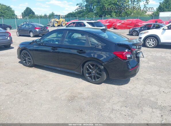 2HGFE2F52PH523893 2023 HONDA CIVIC Black Tył lewy