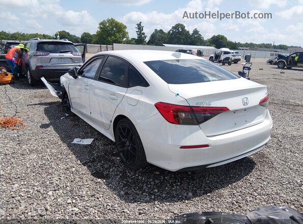2HGFE2F52PH527555 2023 HONDA CIVIC White Trasero izquierdo