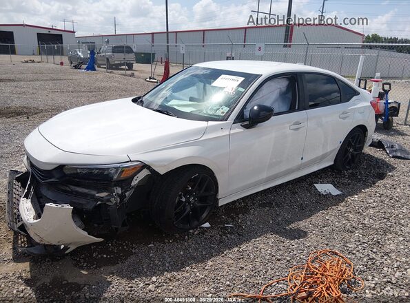 2HGFE2F52PH527555 2023 HONDA CIVIC White Vista tres cuartos delantera izquierda