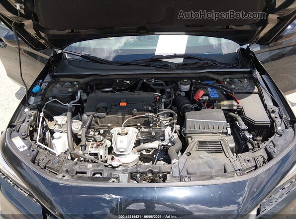 2HGFE2F52PH544677 2023 HONDA CIVIC Black Vista trasera
