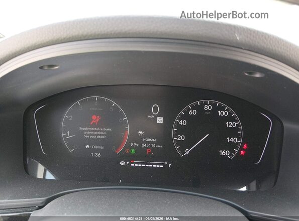 2HGFE2F52PH544677 2023 HONDA CIVIC Black Vista de los asientos traseros
