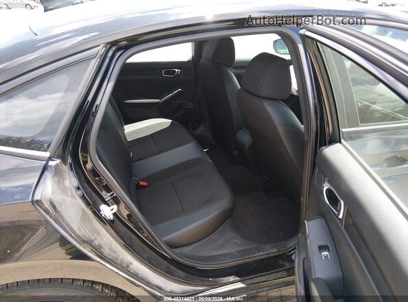 2HGFE2F52PH544677 2023 HONDA CIVIC Black Vista de la etiqueta del VIN
