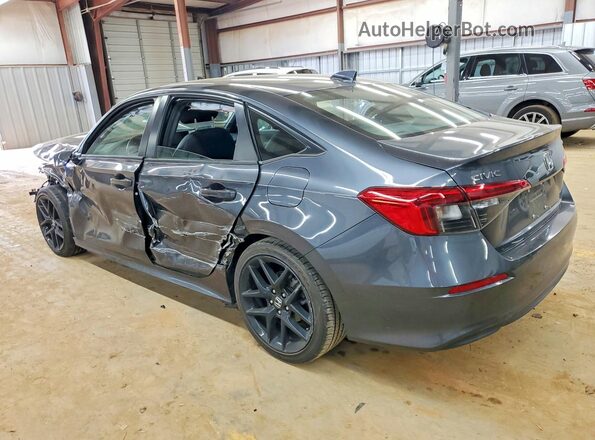 2HGFE2F52PH559051 2023 HONDA CIVIC Gray Հետևի ձախ