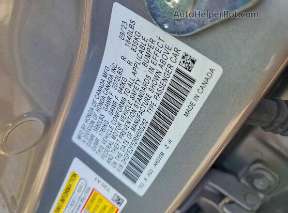 2HGFE2F52RH505252 2024 HONDA CIVIC Silver 